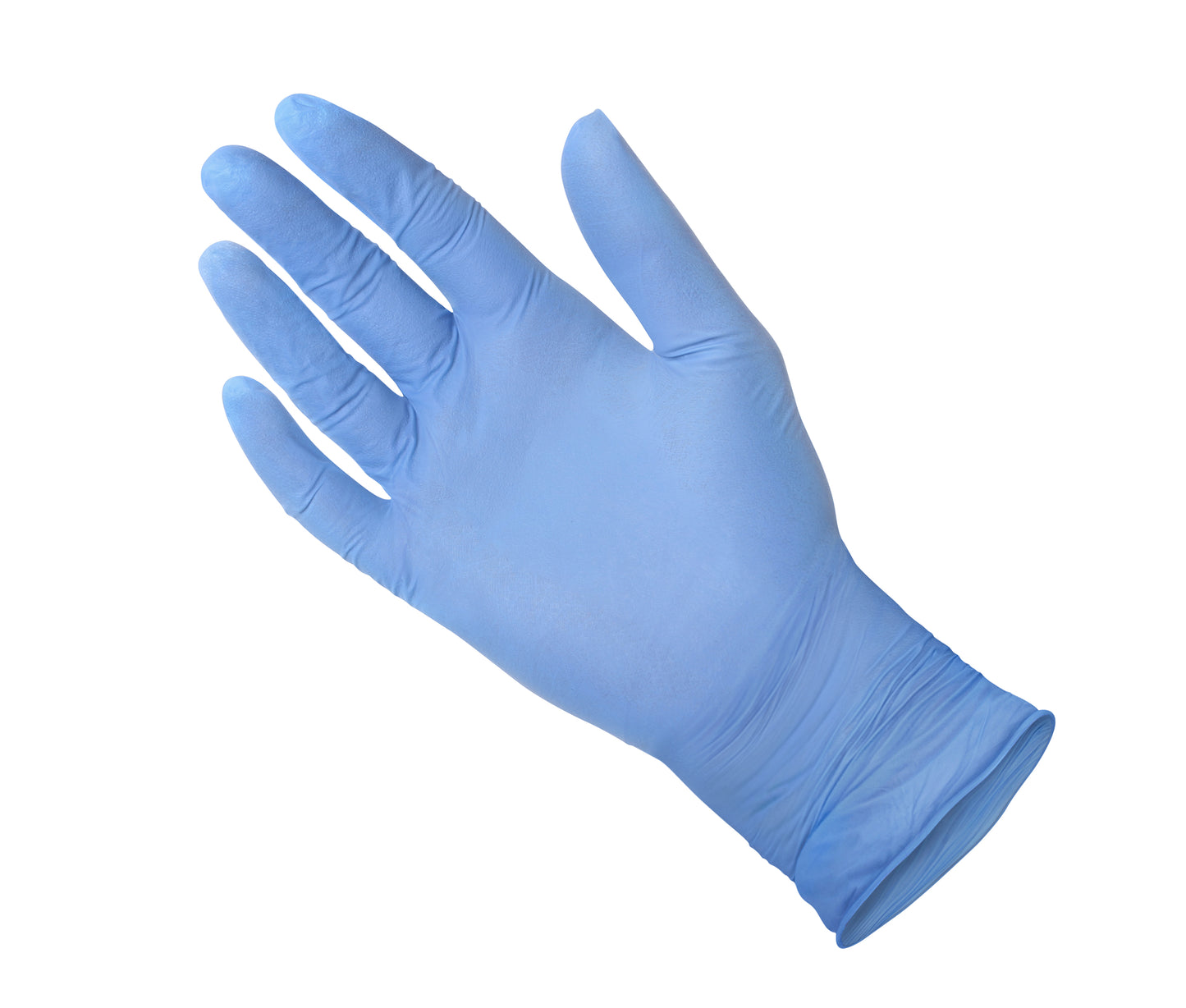 Blauwe nitrile handschoenen poedervrij